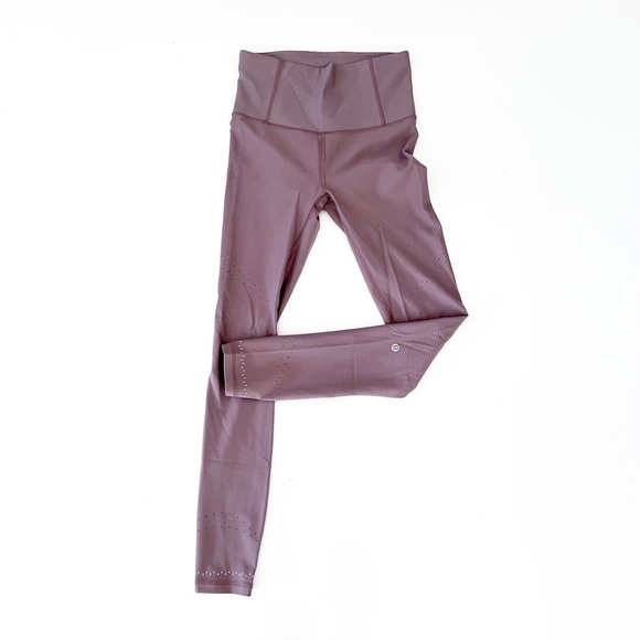 lululemon athletica Pants - Lululemon In Focus Run Tight Leggings in Frosted Mulberry
